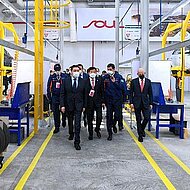 KAZ - Kazakh PM launches production of KIA cars in Kostanay