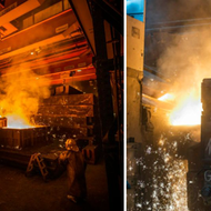 It’s hot in here at MAN Foundry in Augsburg