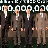 GER / IN - VW Group to invest Rs 7,900 crore in India, plans new design centre by end-2018