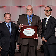 SPARTAN LIGHT METAL PRODUCTS RECEIVES SUPPLIER AWARD FROM TOYOTA