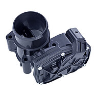 New electric throttle and control valve in plastic