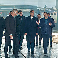 Delegation of PALFINGER at KAMAZ