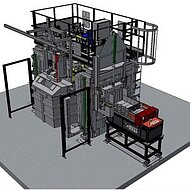 Brand new furnace technology for material mix