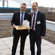 At its Monheim site, apt Group inaugurated 27-MN aluminum extrusion press from SMS group