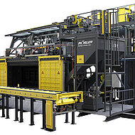 RÖSLER Oberflächentechnik GmbH - RMBS 1-842 – the compact shot blast system with innovative gripper