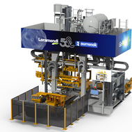 Inorganic Core Manufacturing Lines for high volume production of massive  cores for BMW e-motor housing