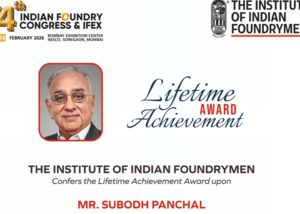 Subodh Panchal receives Livetime Award Achievement