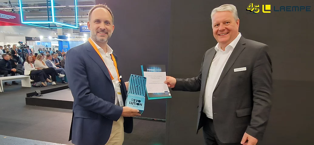 Laempe Mössner Sinto wins Formnext's (R)Evolution Award 2025