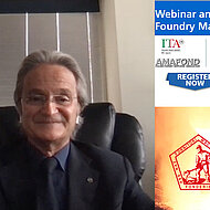 The Italien Suppliers Industry invites German foundries for a free Webinar in May 2021 AMAFOND President Riccardo Ferrario in conversation with Thomas Fritsch (Foundry-Planet)