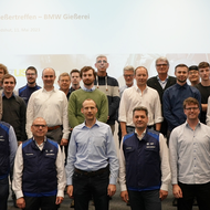 Schwerkraftgießverfahren ROBOCAST V bei FILL im Augenschein in der BMW-Leichtmetallgießerei in Landshut