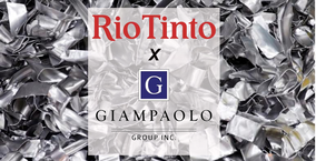 Rio Tinto and Giampaolo Group enter into Matalco aluminium recycling joint venture