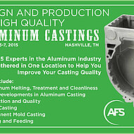 Design, Production Focus of Aluminum Castings Conference