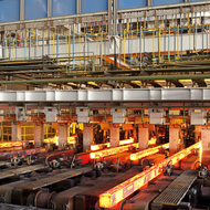 Modernisierung und Erweiterung der Achtstrang-Concast-Knüppelgießanlage bei Jindal Shadeed Iron & Steel LLC in Oman