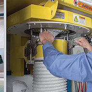 Investment Casting Sand and Flour Conveyed from Bulk Bags Automatically, Dust-Free