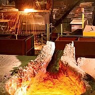 UK - PLUNGING TURNOVER AND LOSSES TOPPLED STEEL FOUNDRY