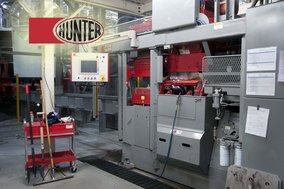 Hunter Molding and Mold Handling Machinery part of watts Water´s new Wefco 2 lead-free Foundry
