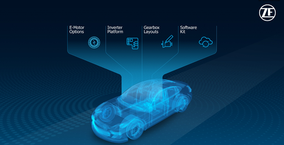 Smaller, lighter, more powerful: ZF presents new e-drives for passenger cars and commercial vehicles