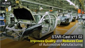USA / UK - New High Pressure Die Casting Capability in CD-adapco’s STAR-Cast v11.02 Improves Quality and Reduces Cost of Automotive Manufacturing