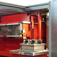 Economic removal of feeders from precision castings with the High-Pressure Abrasive Belt Grinding Machine from Reichmann.