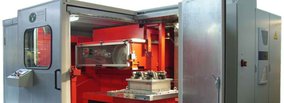 Economic removal of feeders from precision castings with the High-Pressure Abrasive Belt Grinding Machine from Reichmann.
