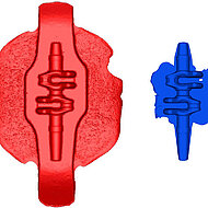 New forging procedure reduces the burr percentage from 54 to 7 percent