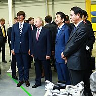 RUS / JP - Mazda Sollers opens new engine manufacturing plant in Vladivostok, Russia