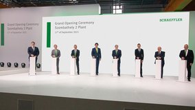 GER / HUN - Schaeffler opens new plant in Hungary