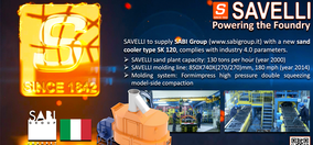 SAVELLI supplies SABI GROUP with new Sand-Cooler