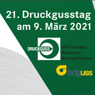  Call for Papers: 21. Druckgusstag