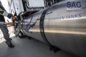 Truck cryo tank system for liquid hydrogen developed by Austrian company “Salzburger Aluminium Group” went into intensive test phase at mayor OEM