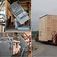 ZPF Photo Story "A melting furnace in the making"