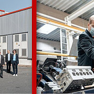 Minister of Science visits the HA CoC