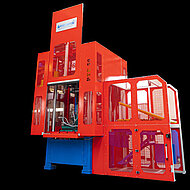 The all-electric trimming press called ELECTRA by Meccanica PI.Erre