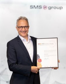GER - SMS group wins “Economy in Transition” award presented by German Federal State of North Rhine-Westphalia
