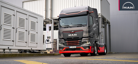 Up to 80 per cent in 30 minutes: Megawatt charging premiere from MAN and ABB E-Mobility