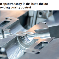 Neues Whitepaper: Warum ist die optische Emissionsspektroskopie die beste Wahl für die Qualitätskontrolle von Metall-Spritzgussteilen (MIM)?