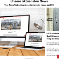 Tool-Temp AG: Neue Webseite zum 50-jährigen Jubiläum