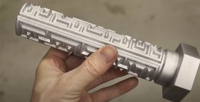 Combining 3D Printing and Lost Wax Casting to Make a 3D Puzzle