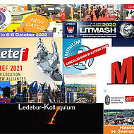 Overview of planned and rescheduled international trade fairs and events for the foundry industry 2nd half of 2021 and 2022.