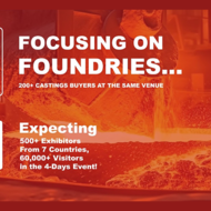 2. GUSS- UND GIESSEREI-EXPO INDIEN: Fachmesse für indische Gießereien und Gussteile, Gießereiausrüstung und Zulieferer