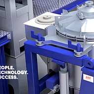 Highest performance with low-pressure pouring 