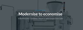 Modernise to Economise: StrikoWestofen combines “PneuCo” with flanged riser tube