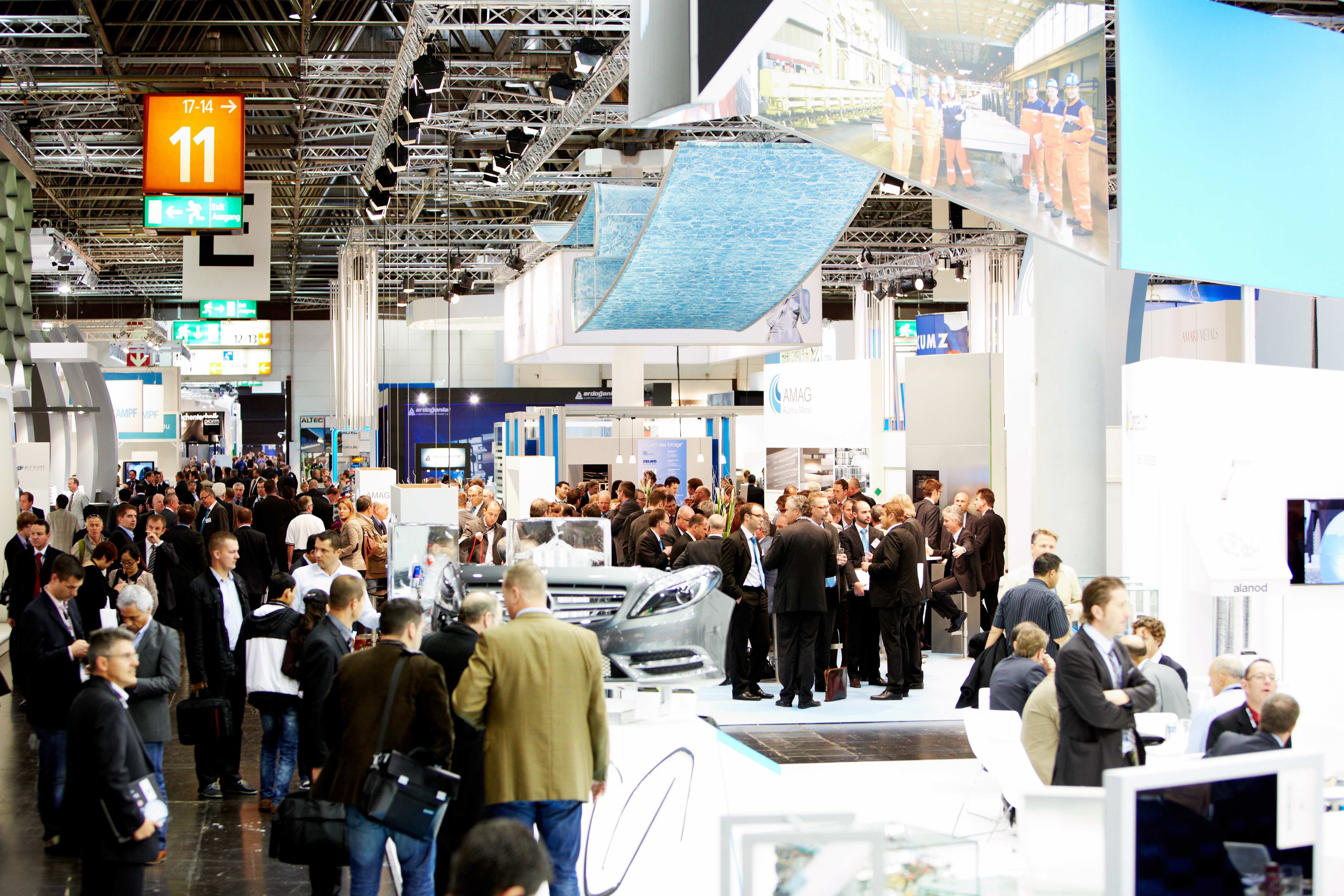 ALUMINIUM 2012 Düsseldorf - shines with new records