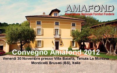 AMAFOND Conference 2012 in Monticelli Brusati, Italy 30.11.12