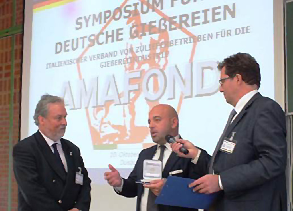 1. AMAFOND-Symposium für deutsche Gießereien am 10.10.13 in Duisburg.