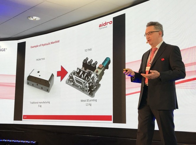 Aidro redesigns and optimizes metal 3D printed hydraulics with EOS