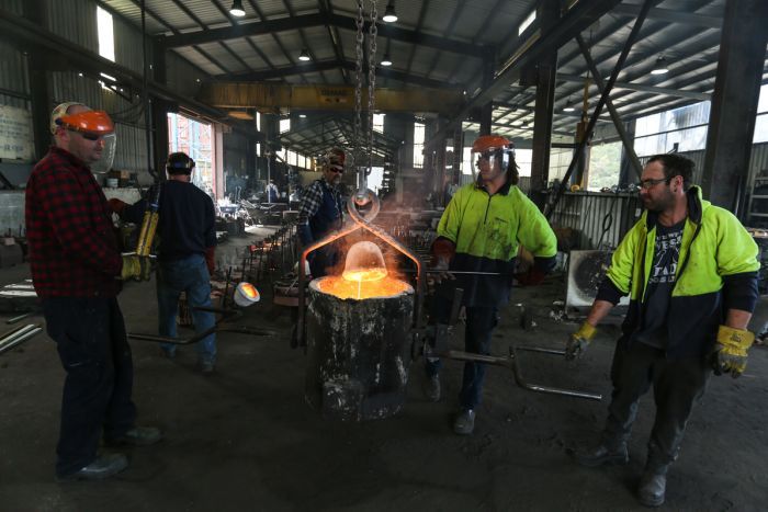 AU - Hard, dirty foundry work copes with digital disruption and lack of apprenticeship courses