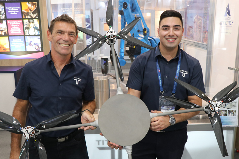 AUS - World’s Largest 3D Printer Prints 1.8 Metre Titanium Drone