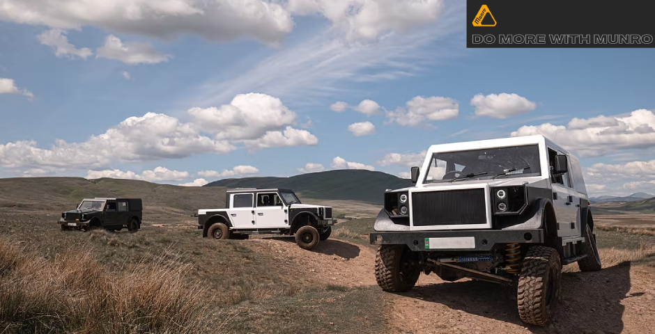 Munro EV will  Produktion von Elektro-Geländewagen für Schlüsselindustrien ausweiten