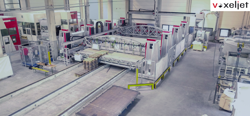 Large-format sand moulds printed with VX9000 – A case study